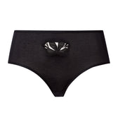 Kalea Floral Embroidered Full Briefs | Black 70850-019